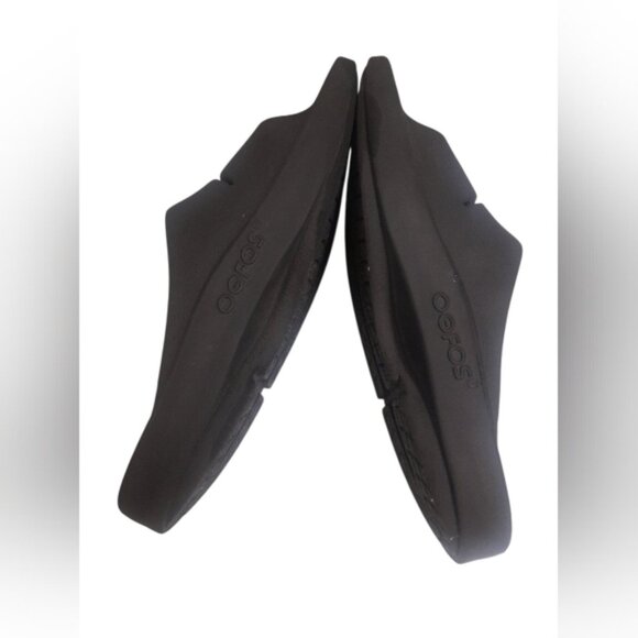 OOFOS - Black Slide Sandals M7/W9 - Picture 2 of 9